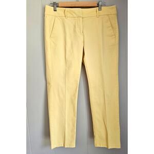 LOFT Yellow Ankle Pants